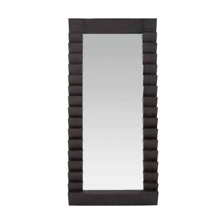Arteriors WMI38 Floor Mirror, Ebony/Plain