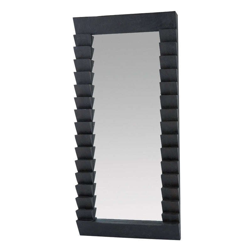 Arteriors WMI38 Floor Mirror, Ebony/Plain