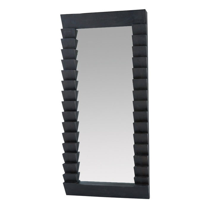 Arteriors WMI38 Floor Mirror, Ebony/Plain