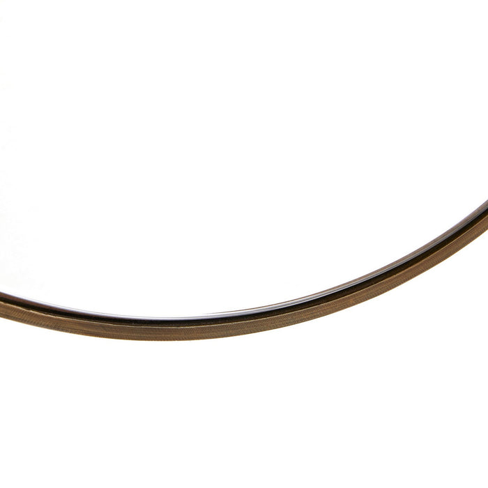 Arteriors WMI43 Mirror, Antique Brass/Plain