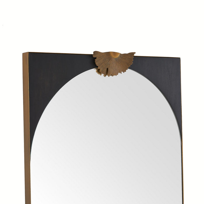 Arteriors WMI44 Mirror, Antique Brass/Ebony/Antique Brass