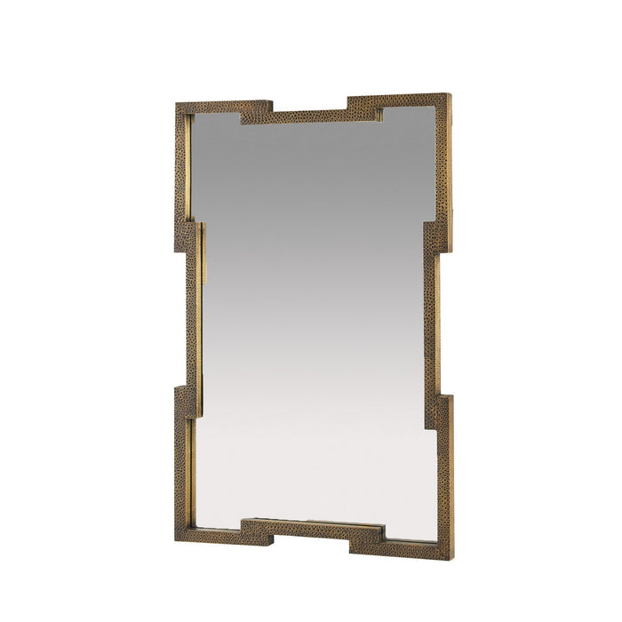 Arteriors WMI52 Mirror, Antique Brass/Plain