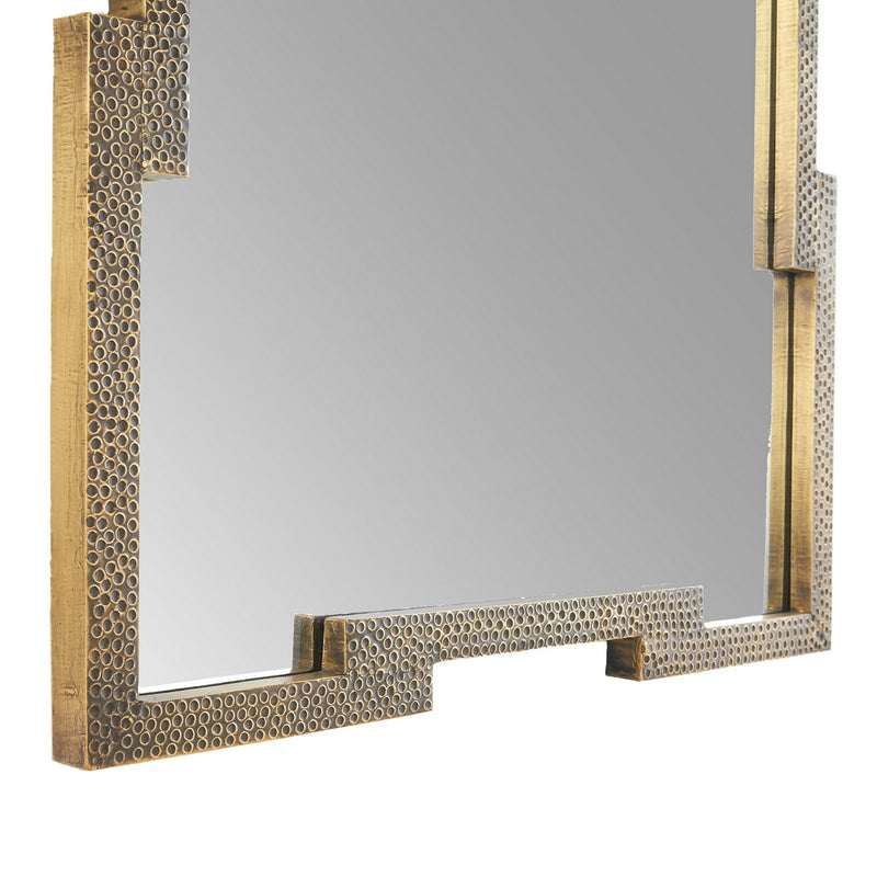 Arteriors WMI52 Mirror, Antique Brass/Plain