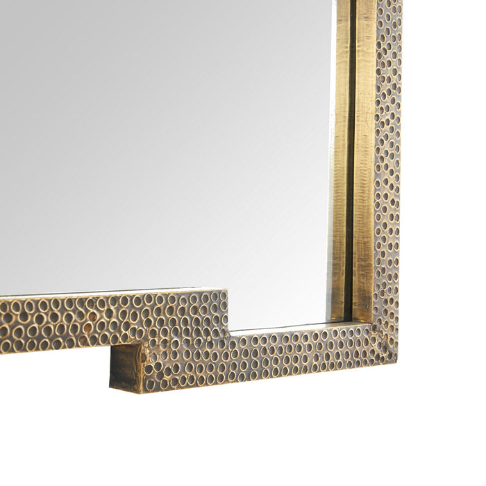 Arteriors WMI52 Mirror, Antique Brass/Plain