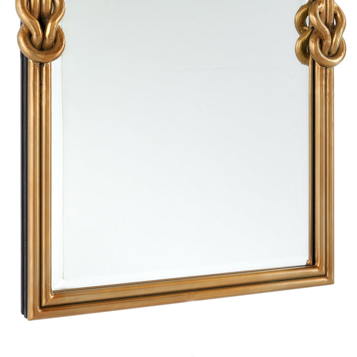 Arteriors WMI54 Mirror, Antique Brass/Plain