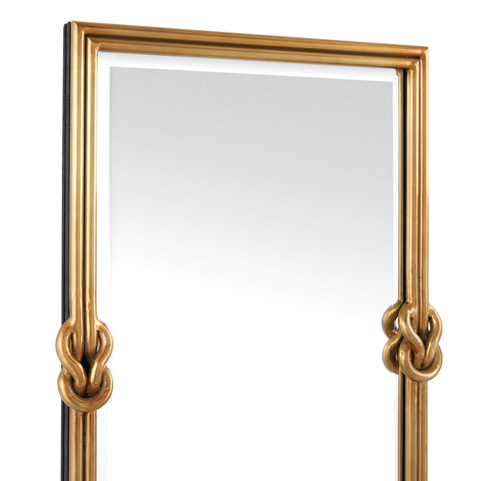 Arteriors WMI54 Mirror, Antique Brass/Plain