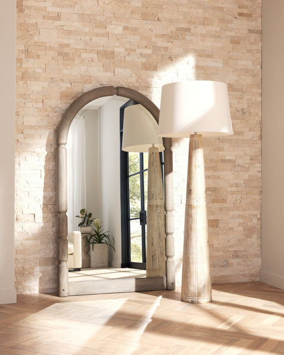 Arteriors WMI55 Floor Mirror, Smoke/Bronze/Antique
