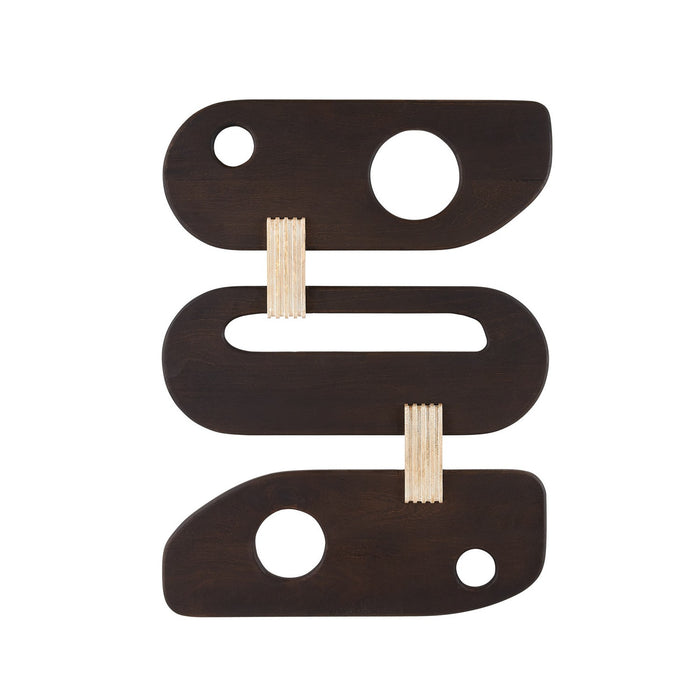Arteriors WPI03 Plaque, Sable/Blonde