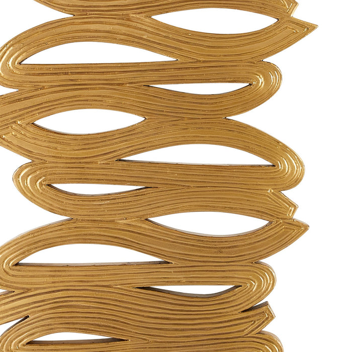 Arteriors WPI04 Plaque, Antique Brass