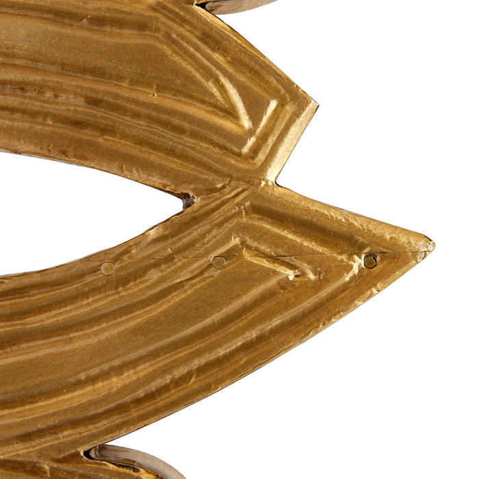 Arteriors WPI04 Plaque, Antique Brass