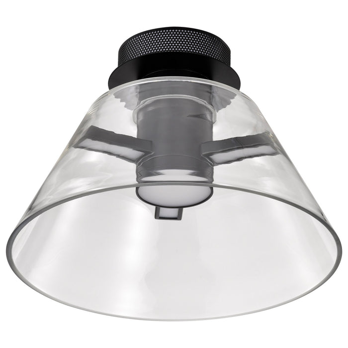 Nuvo Lighting 62-2063 LED Semi Flush Mount, Matte Black
