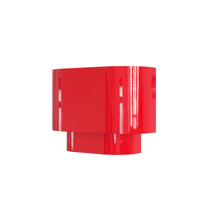Livex Lighting 50299-72 One Light Wall Sconce, Shiny Red
