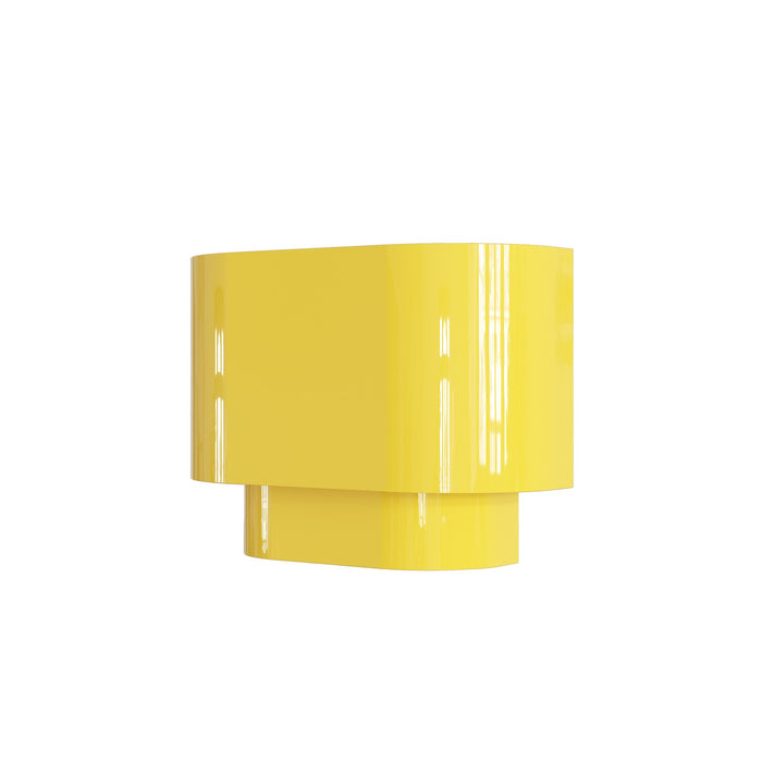 Livex Lighting 50299-82 One Light Wall Sconce, Shiny Yellow