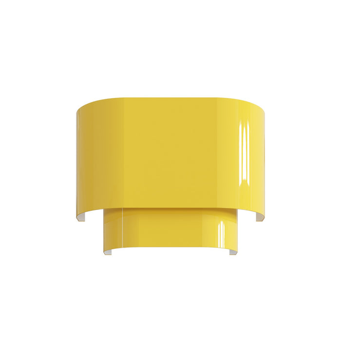 Livex Lighting 50299-82 One Light Wall Sconce, Shiny Yellow