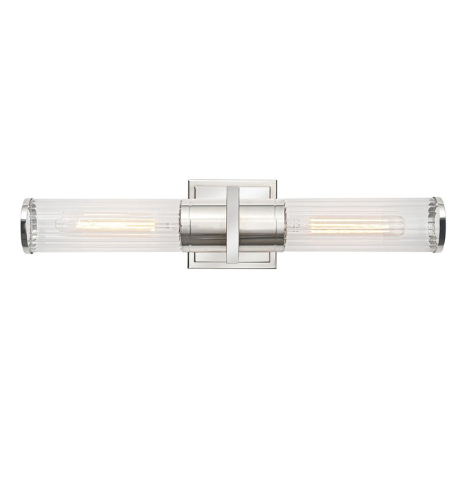 Artcraft AC11772CN Two Light Bathroom Vanity, Polished Nickel