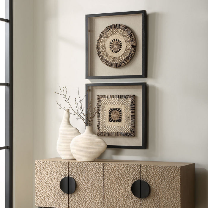 Uttermost 04367 Box, S/2, Satin Black