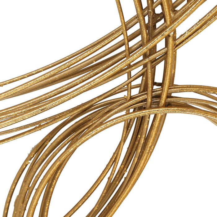 Uttermost 04369 Wall Decor, Antique Gold Leaf