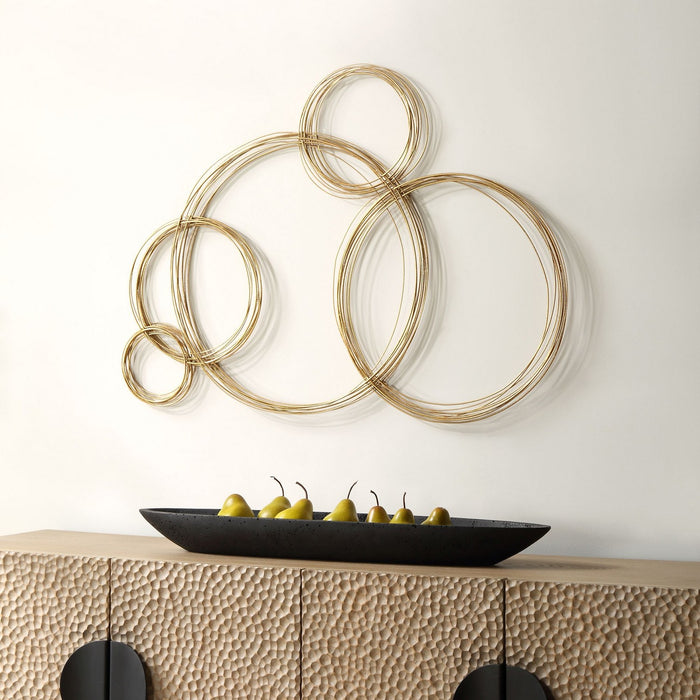 Uttermost 04369 Wall Decor, Antique Gold Leaf