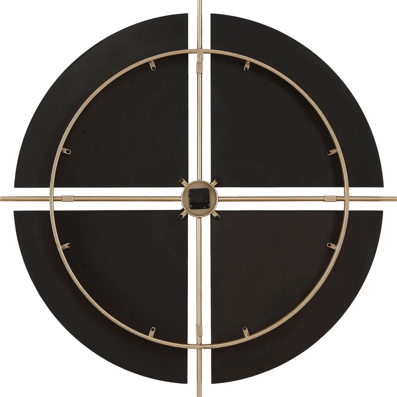 Uttermost 06465 Wall Clock, Metallic Gold