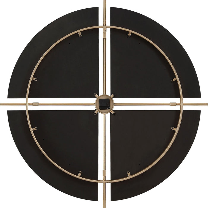 Uttermost 06465 Wall Clock, Metallic Gold