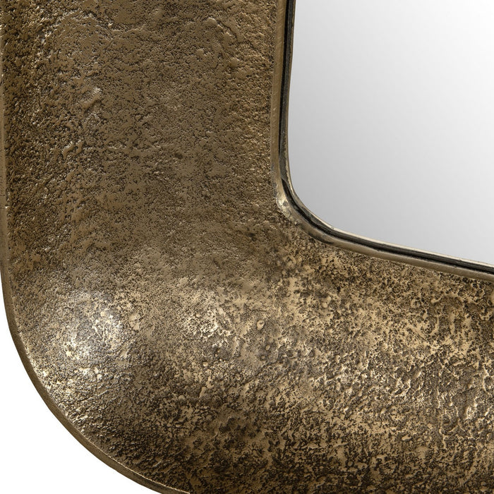 Uttermost 07087 Mirror, Antique Brass