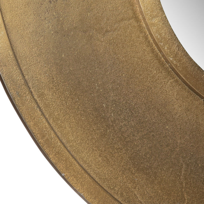 Uttermost 07088 Mirror, Antique Brass
