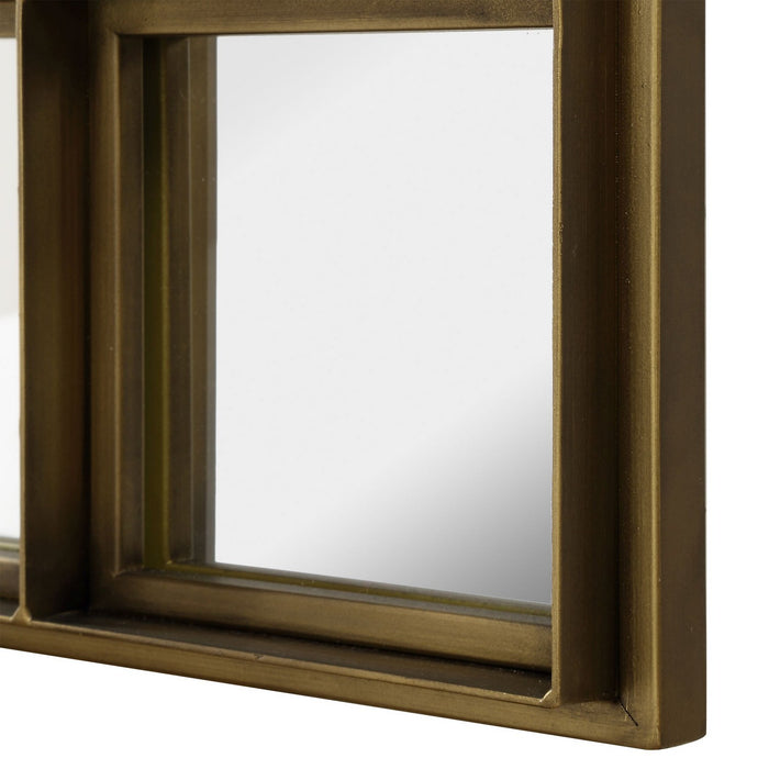 Uttermost 08182 Mirror, Antiqued Gold