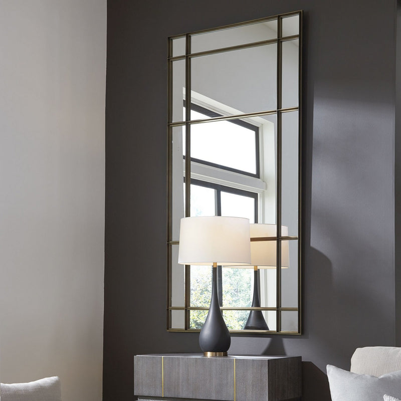 Uttermost 08182 Mirror, Antiqued Gold