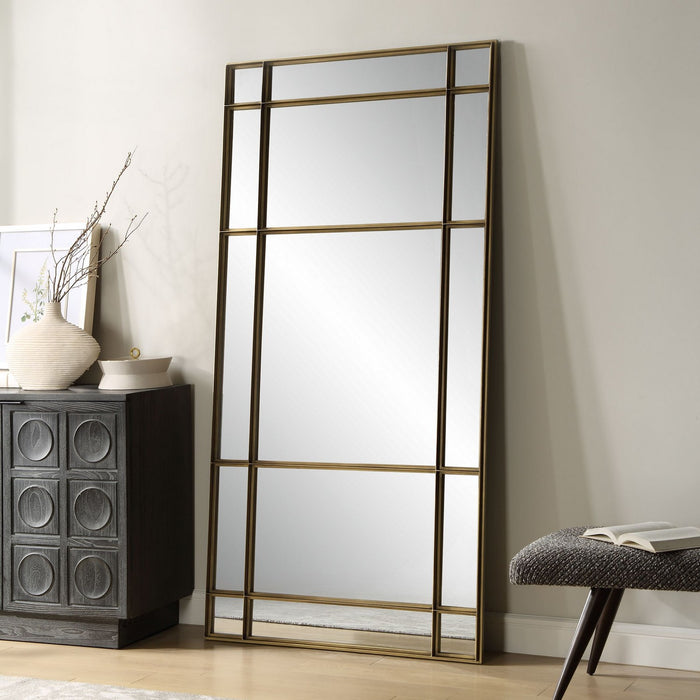 Uttermost 08182 Mirror, Antiqued Gold