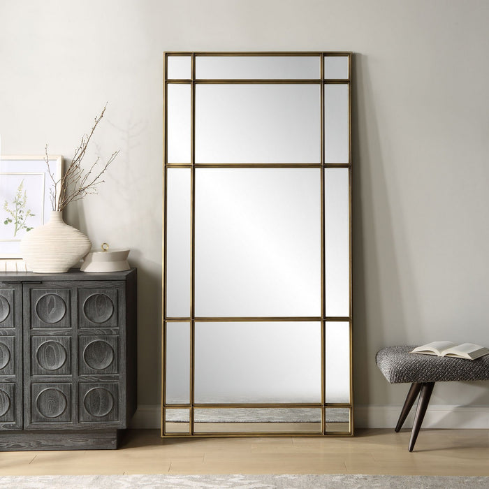 Uttermost 08182 Mirror, Antiqued Gold