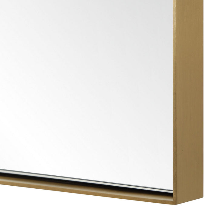 Uttermost 08185 Mirror, Brass Plated