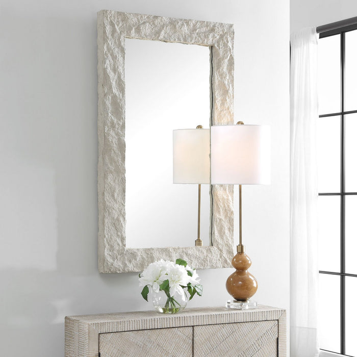 Uttermost 08187 Mirror, Aged Ivory