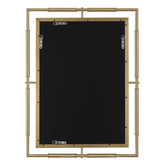 Uttermost 08188 Mirror, Plated Brass