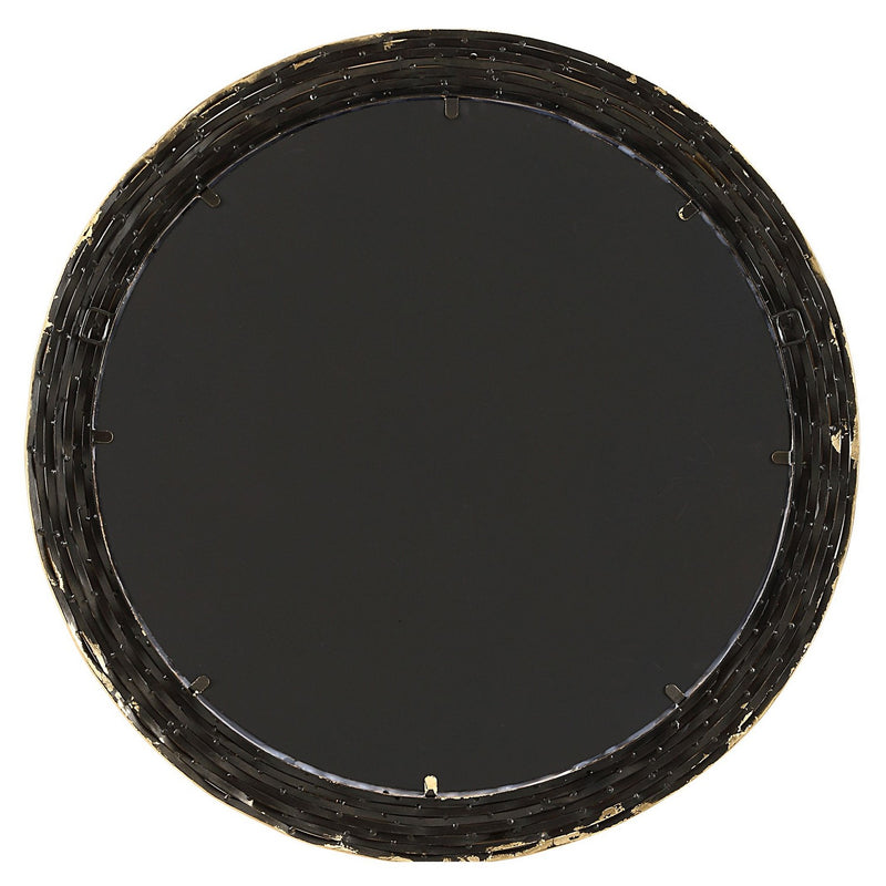 Uttermost 08193 Mirror, Antiqued Gold Leaf