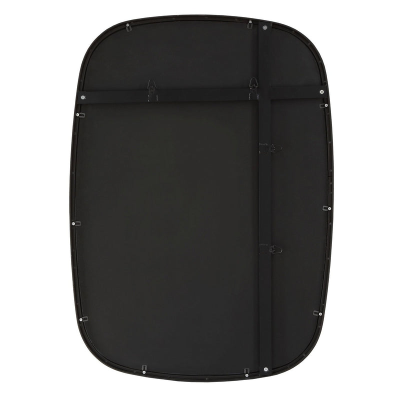 Uttermost 09967 Mirror, Matte Black Iron