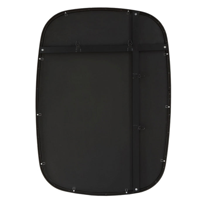 Uttermost 09967 Mirror, Matte Black Iron