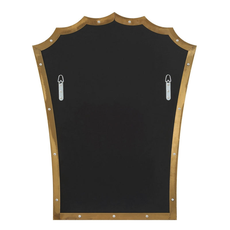 Uttermost 09972 Mirror, Antique Brass