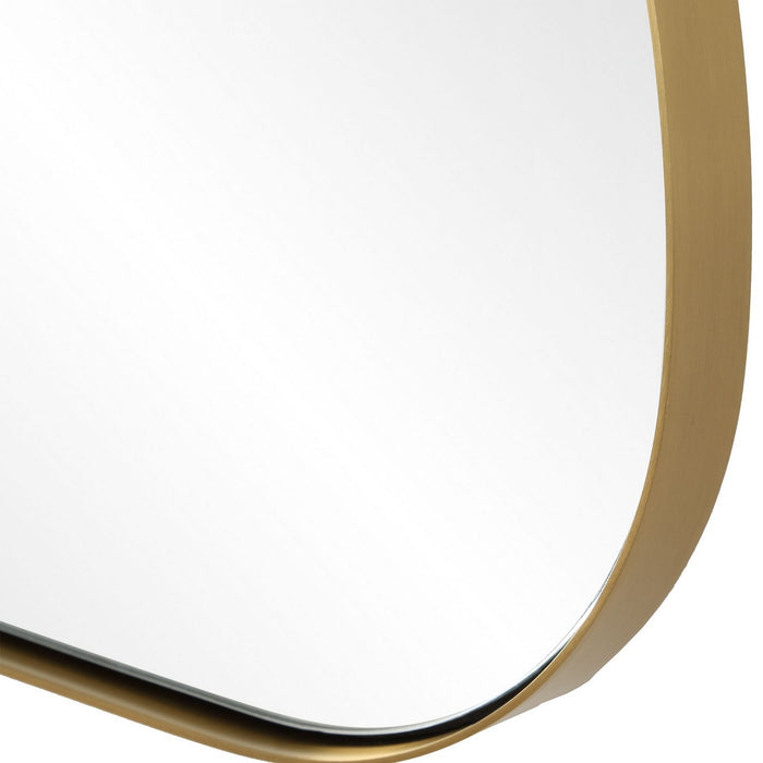 Uttermost 09974 Mirror, Antique Brass