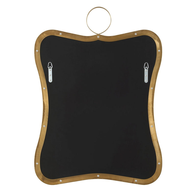 Uttermost 09974 Mirror, Antique Brass