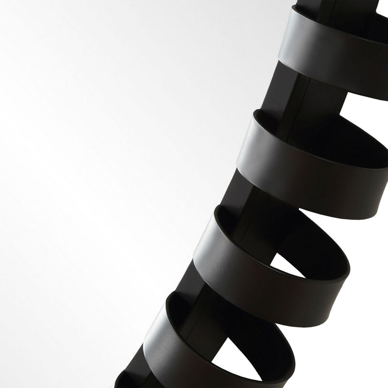 Uttermost 09975 Mirror, Satin Black