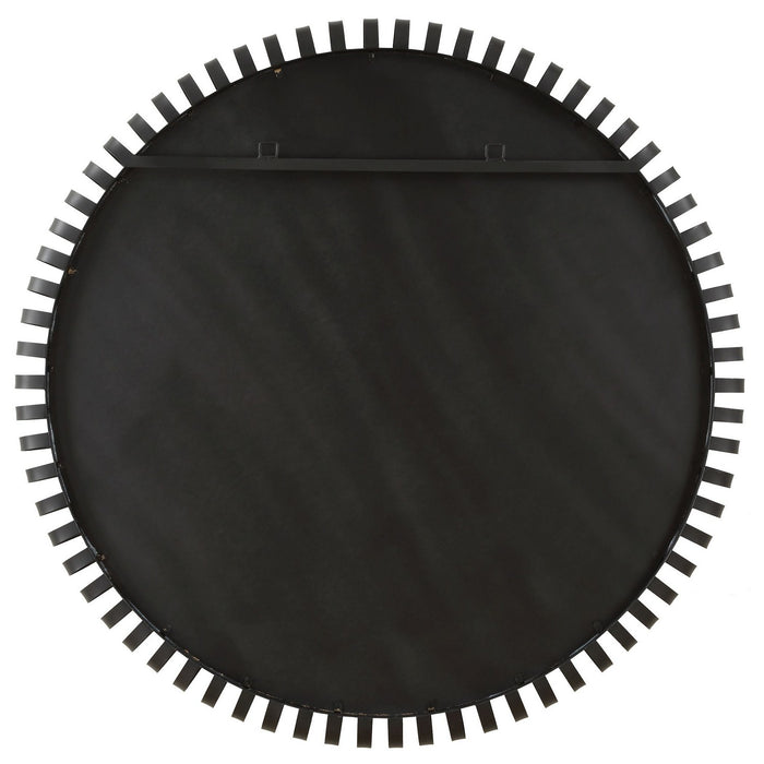 Uttermost 09975 Mirror, Satin Black