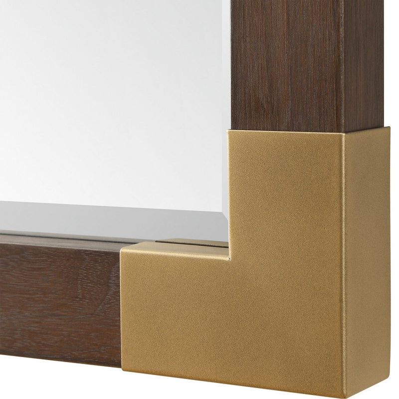 Uttermost 09979 Mirror, Antiqued Gold Iron