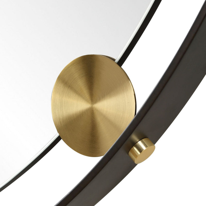 Uttermost 09983 Mirror, Dark Bronze