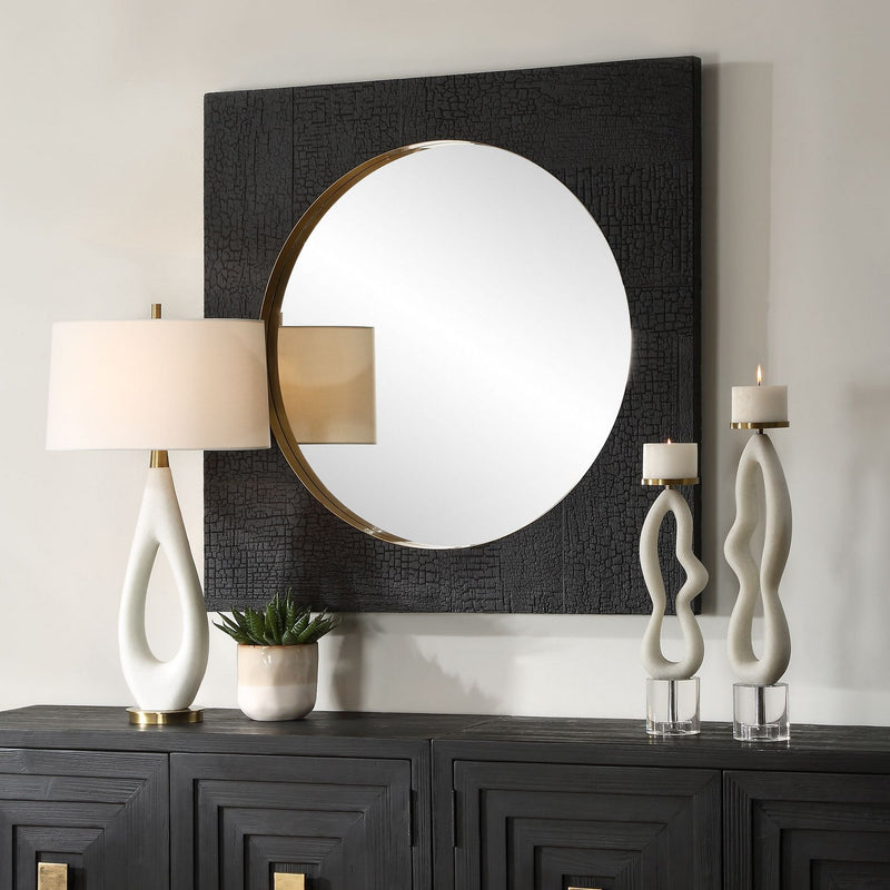 Uttermost 09984 Mirror, Black