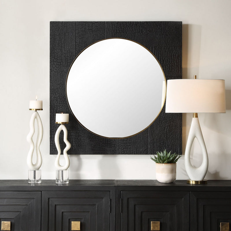 Uttermost 09984 Mirror, Black
