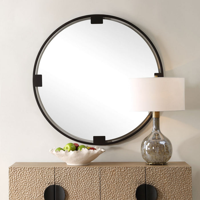 Uttermost 09986 Mirror, Dark Bronze