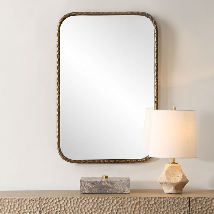 Uttermost 09996 Mirror, Aged Bronze
