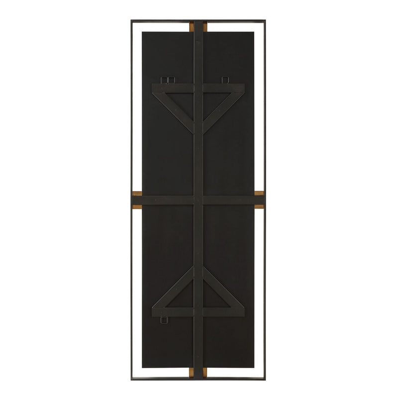 Uttermost 09998 Mirror, Brushed Brass