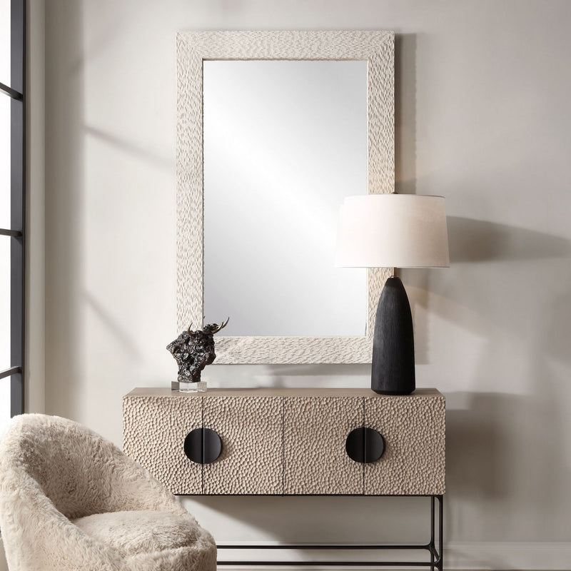 Uttermost 09999 Mirror, Aged Ivory