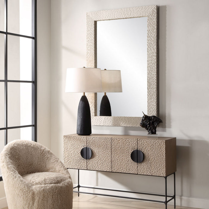 Uttermost 09999 Mirror, Aged Ivory
